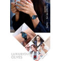 Wholesale OLEVS Brand 5869 Auto Day/Date Analog Quartz Watch Minimalist Pu Leather Watch OEM Custom Logo For Men and Women